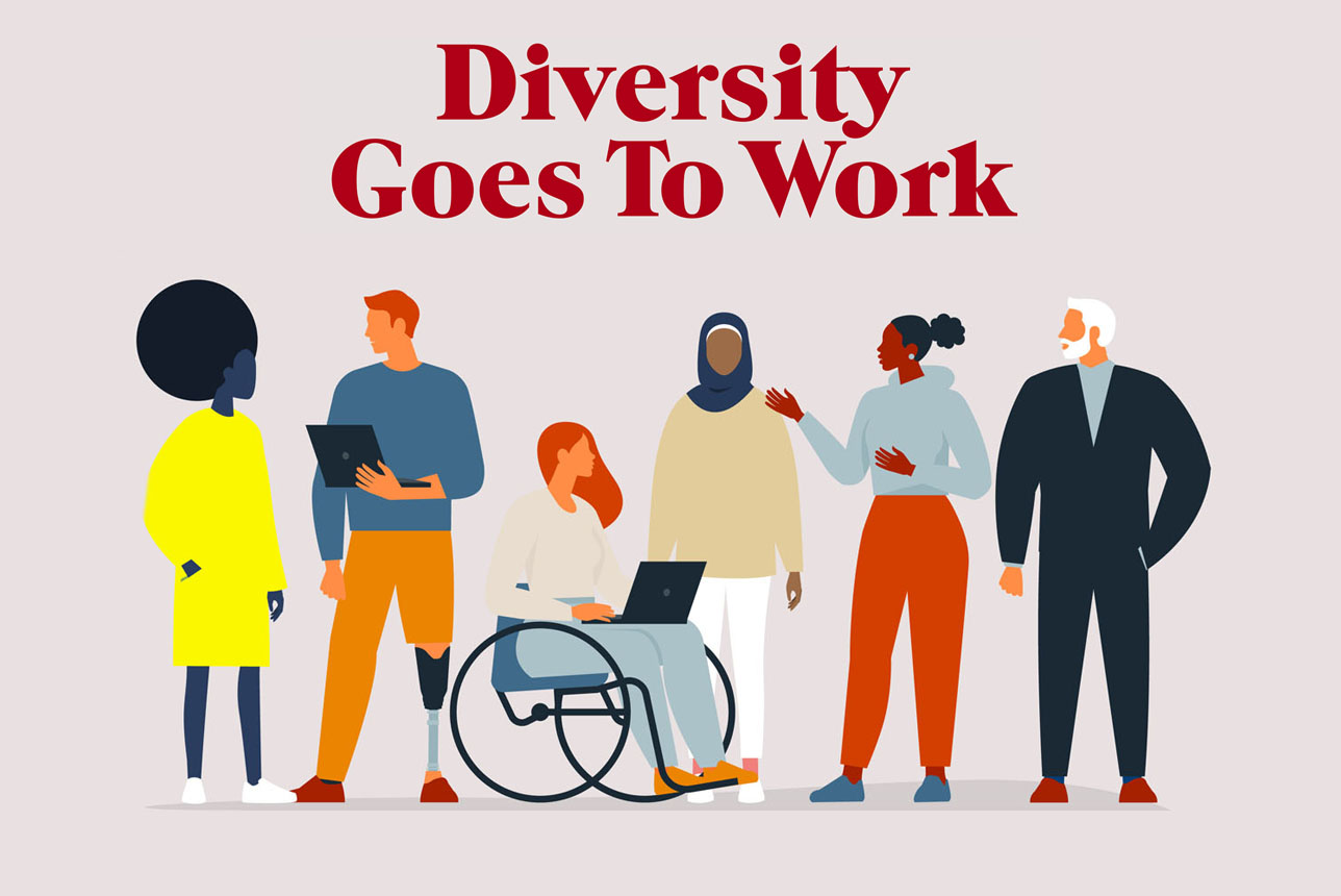 Diversity Goes to Work Podcast Art