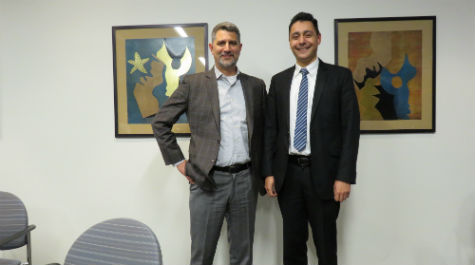 Doppelgangers? Mark Mahar, EY's National Office, and Mark Marzzioti, EY's new hire!