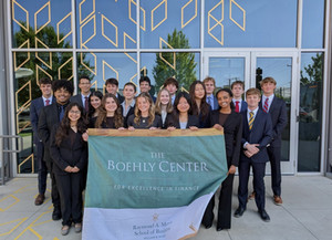 Students participating in Charlotte Trek