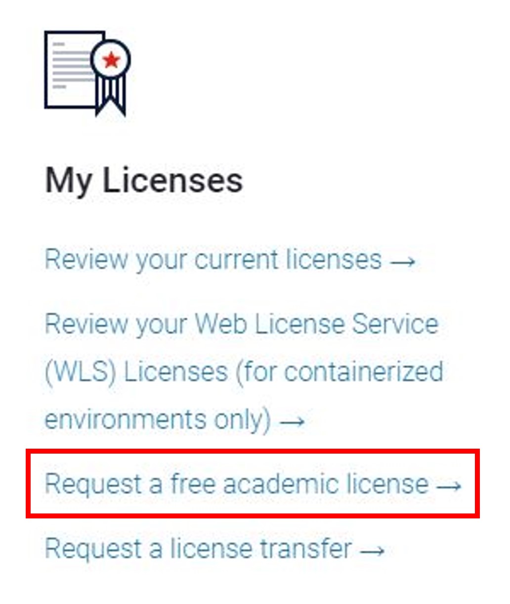 Request License