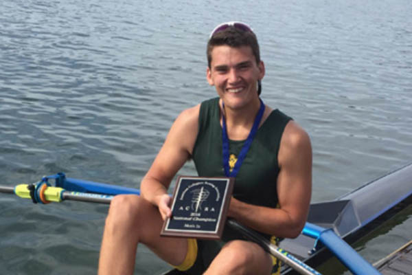 MBA Student Wins Rowing Championship