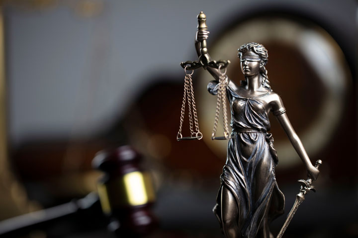 Lady Justice and Gavel