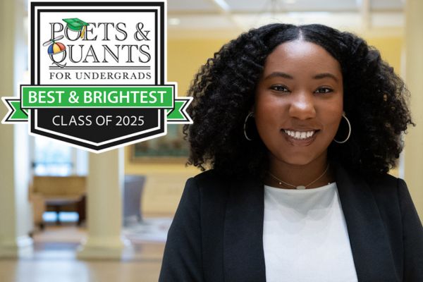 2025 Best &amp; Brightest Business Major: Amaya Jones