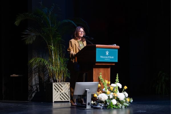 The human side of AI: Professor Monica Tremblay highlights compassion and connection in Mary Talk
