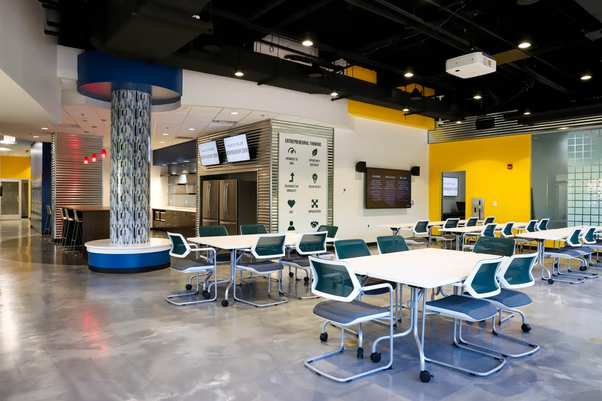 Entrepreneurship Hub interior